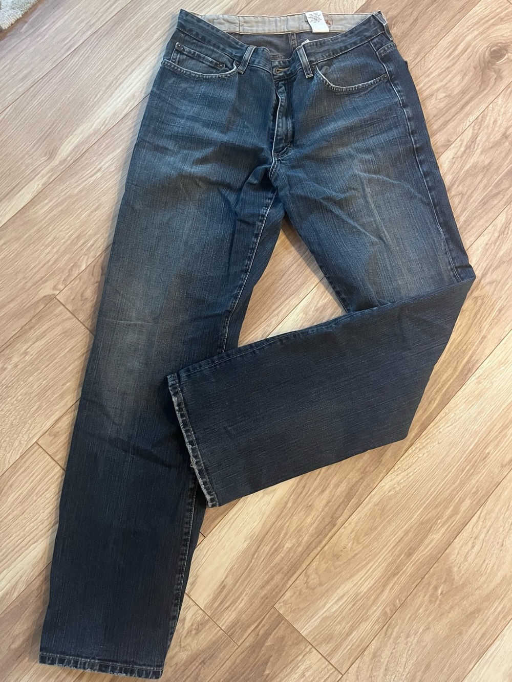 Vintage Eddie Bauer dark wash relaxed fit jeans